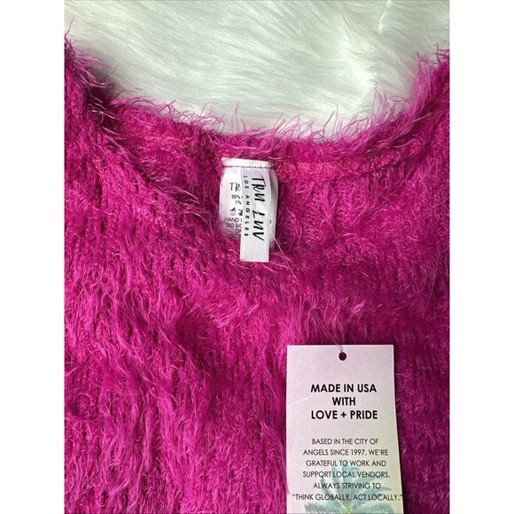 NWT Trn Lnv Los Angeles Pink Top Girls SIZE 14 - Picture 2 of 6